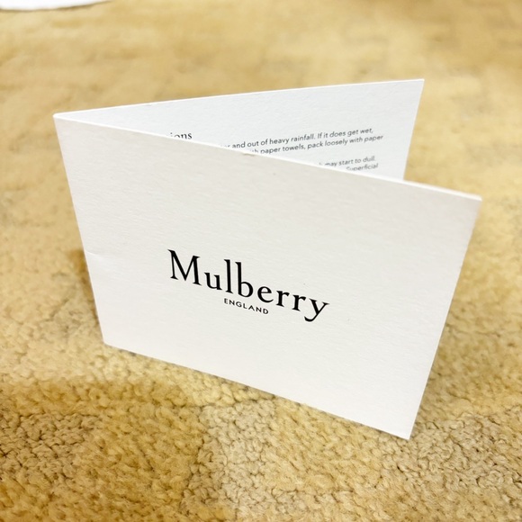 MULBERRY Small Classic Grain Small Bayswater Zip Tote Orange - Picture 10 of 11